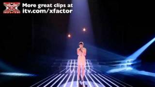 Katie Waissel sings Help - The X Factor Live show 7 - itv.com/xfactor