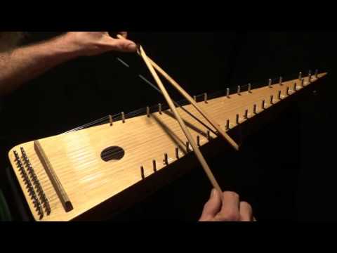 "Greensleeves" on Bowed Psaltery