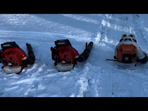 Leaf Blower Comparison (BR800, EBZ8560, EBZ8550)