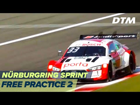 2020年 DTM ニュルブルクリンクスプリント(ドイツ)フリープラクティス2ライブ配信動画