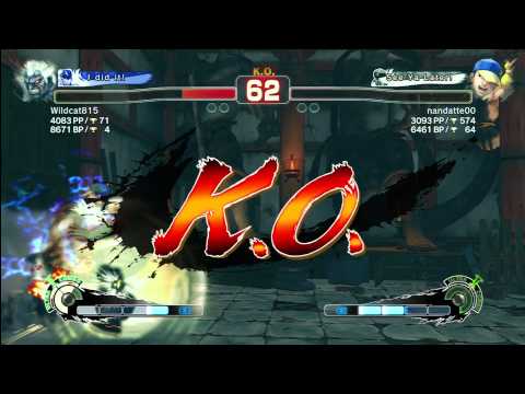 SSF4 AE [Oni] Wildcat815 vs nandatte00 [Yun]