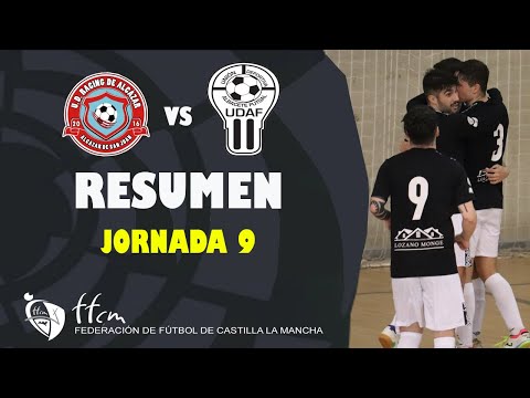 RESUMEN U.D.RACING DE ALCAZAR - UDAF AFANION (2-3) / Jornada 9/Temp 20-21/Tercera division fs
