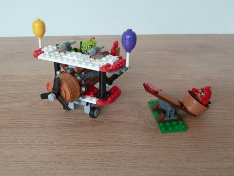 Vidéo LEGO Angry Birds 75822 : L'attaque en avion du cochon