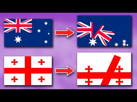 Flags With Gravitation (Falling Flags) Part 2 | Fun With Flags