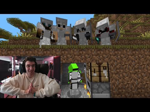 Reacting to Minecraft Speedrunner vs 4 Hunters REVIVAL | Dream Manhunt Reaction