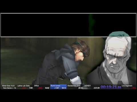 Metal Gear Ac!d speedrun: NG+ in 2:49:47 RTA [WR]
