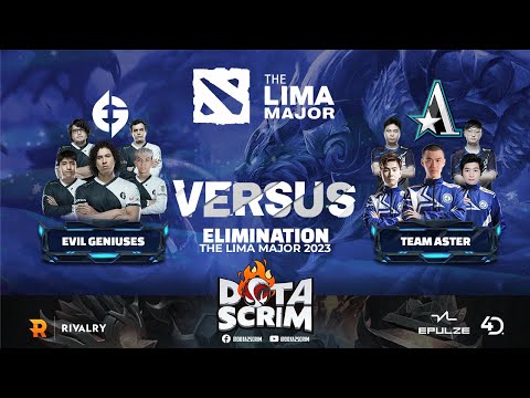 Evil Geniuses vs Team Aster - Lima Major 2023 - Playoffs - Elimination - Game Highlights - BO3