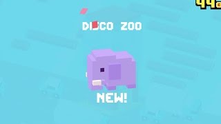 Crossy Road · Gameplay · Vampire unlocks Disco Zoo