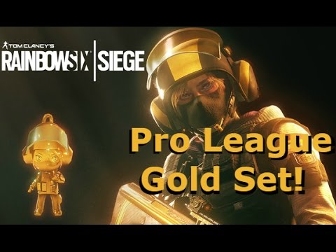 Rainbow Six Siege IQ Pro League Gold Set Showcase