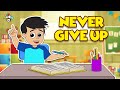 Never Give Up Animated Stories English Cartoon Moral Stories PunToon Kids