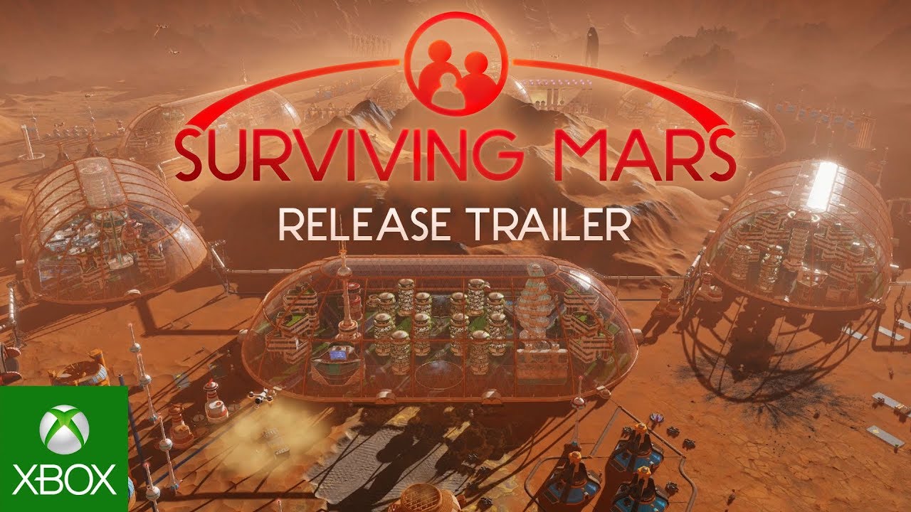 Surviving Mars - Release Trailer - YouTube