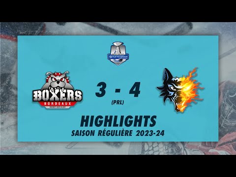 Boxers de Bordeaux 3-4 (prl) Brûleurs de Loups de Grenoble - Highlights - Synerglace Ligue Magnus