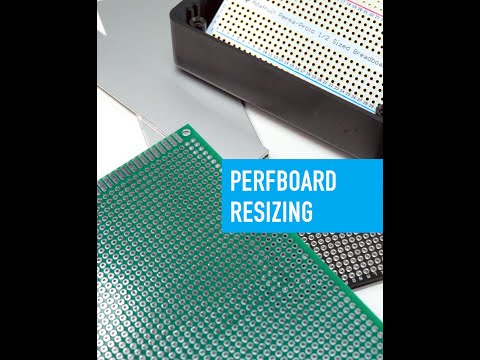 Perfboard Easy Resizing  - Collin’s Lab Notes #adafruit #collinslabnotes