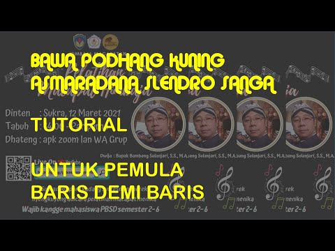 BAWA PODANG KUNING ASMARADANA SLENDRO SANGA