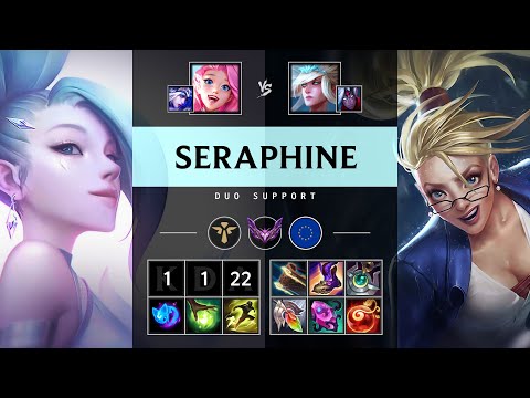 Seraphine Support vs Janna - EUW Master Patch 25.07