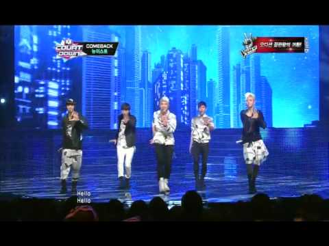 뉴이스트_Hello Hello (Hello Hello by NU'EST@Mcountdown 2013.2.14)