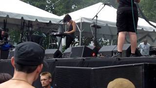 Phantogram - All Dried Up(partial) - Lollapalooza - Aug 6 2011 - Chicago