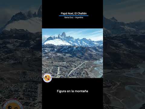 Papá Noel, El Chaltén, Santa Cruz – Argentina – Vista Aérea en 4K | @MencionesAéreas