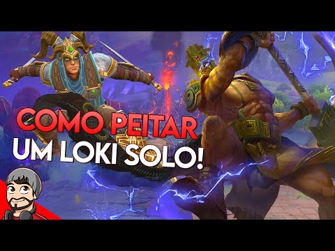 CHAAC SOLO, Como peitar um LOKI na SOLO! - ⚡ Smite BR Master Ranked Conquista