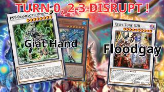 Giật Hand Turn 0, Né Target, Floodgay và Bảo Kê Siêu Cứng !!! | Elfnote Yu-Gi-Oh!