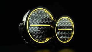 LED pracovní světlo Strands SIBERIA XP QUBE, s pozičním světlem, 3150lm, 10-32V, R10