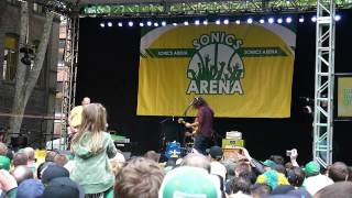 Presidents of the United States of America perform &quot;SuperSonics&quot; at the rally for Sonics Arena