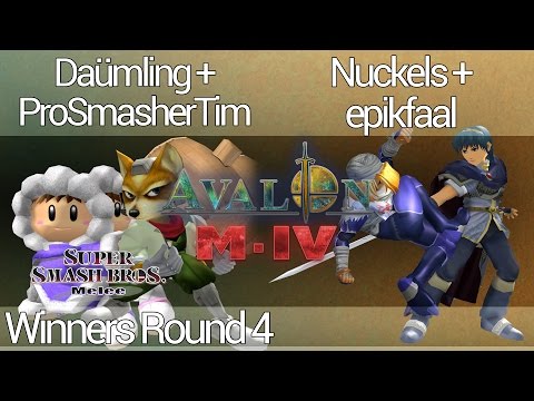 Avalon M-IV | ProsmasherTim + Daümling Vs. Nuckels + Epikfaal | Winners Round 4