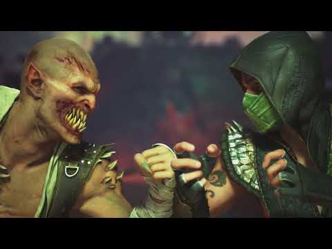 "Baraka vs Reptile in MK1!  Brutal combos & epic action! #MK1 #BarakaVsReptile"