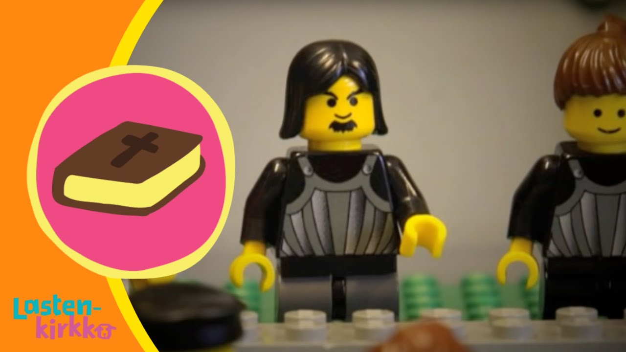 Päkän ja Pulmun juhlat 18 LEGO-pääsiäistarina Jeesus tuomitaan