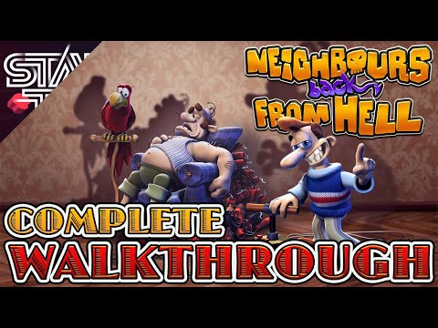 NEIGHBOURS BACK FROM HELL | COMPLETE GUIDE GAMEPLAY WALKTHROUGH (NO COMMENTARY) HQ