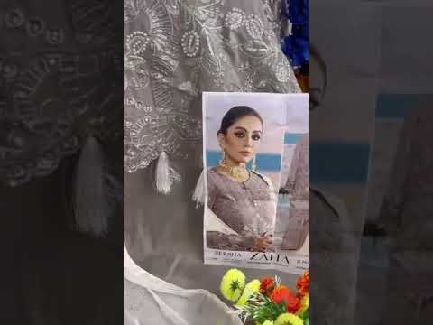 Zaha Sersha Vol 2 Faux Georgette Wholesale Pakistani Salwar Suit Catalog – product video thumbnail