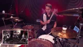 Harley deWinter Drum Cover - &quot;The House Is Rockin&#39;&quot; by The Brian Setzer Orchestra