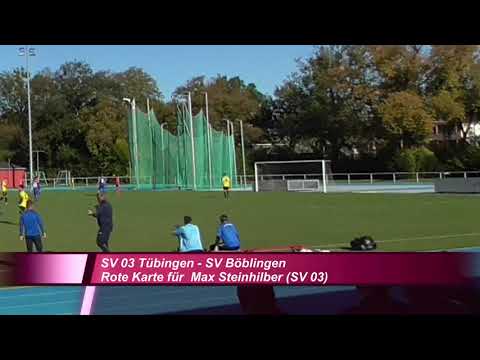 SV 03 Tübingen - SV Böblingen 1:3