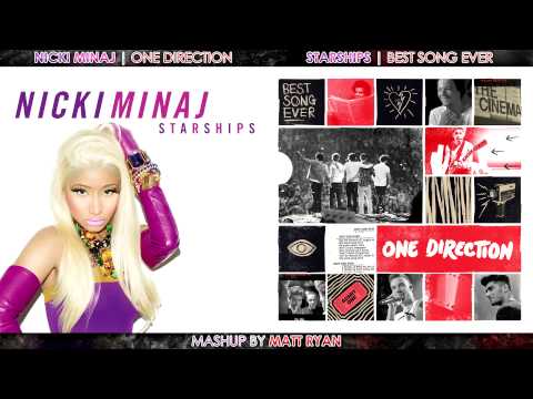 Nicki Minaj Vs. One Direction - Starships (Mashup)