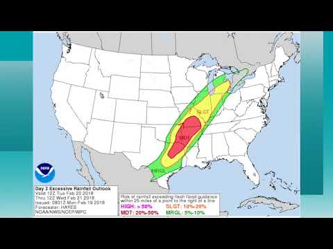 February 19, 2018 Weather Xtreme Video - Afternoon Edition