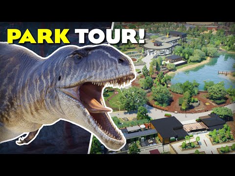 This INSANE Park Took Over 300 Hours to Build! | Prehistoric Kingdom Tour