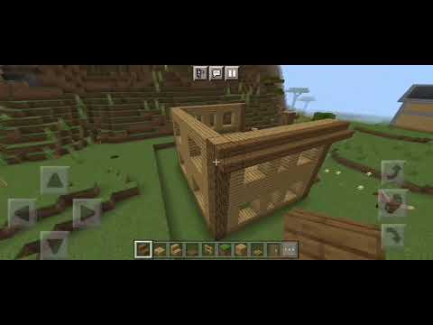 Amenda Gamerz - How to build starter house in Minecraft