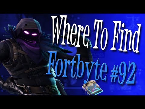 Where to find Fortbyte #92 : Accessible by Using Rock Love Spray Near Lavafall Video