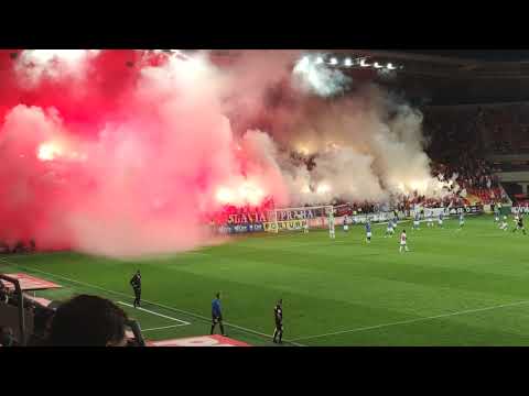 Pyro - Slavia Prag : Banik Ostrava 22.08.21