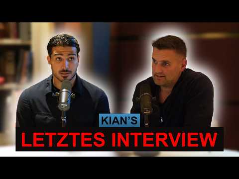 Kian Hoss: Mein letztes Interview!