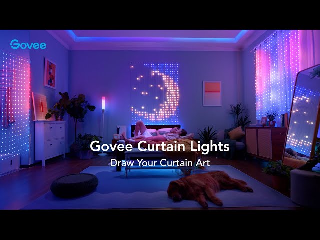 Govee H70B1 Tenda Luminosa RGBIC Intelligente 520 LED Multicolor 1,5x2m video