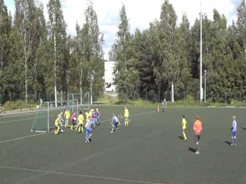 20120818 EsPa Raketit - FC Loviisa , kulmapotku melkein maaliin