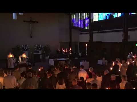 Holy Saturday At the Easter Vigil in the Holy Night of Easter 2023