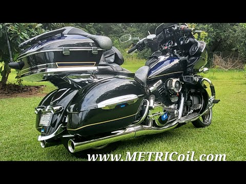 Kawasaki Voyager 1700 metric with mods A better value than HD Street/Road Glide? www.metricoil.com