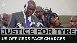 US officers involved in Tyre Nichols’s death face murder charges