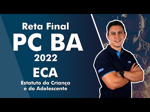 CONCURSO PC BA 2022 - RETA FINAL - ECA - AlfaCon