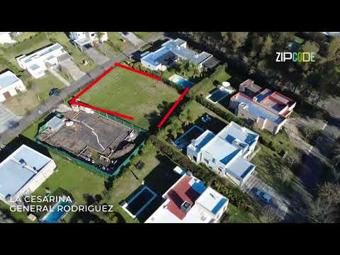 VENTA DE TERRENO: BARRIO CERRADO LA CESARINA EN GENERAL RODRIGUEZ