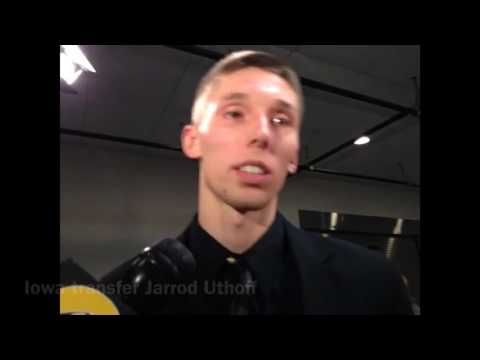 Jarrod Uthoff calms nerves, leads Hawkeyes