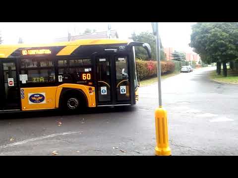 Solaris U12 z gliwickiego PKM-u na linii 60