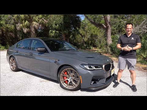 Is the 2022 BMW M5 CS a better performance sedan than a CT5-V Blackwing?